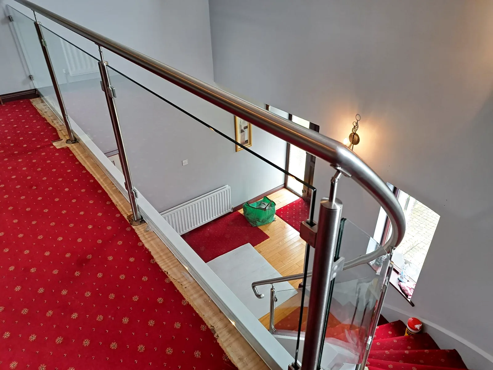 Stainless & Glass Staircase