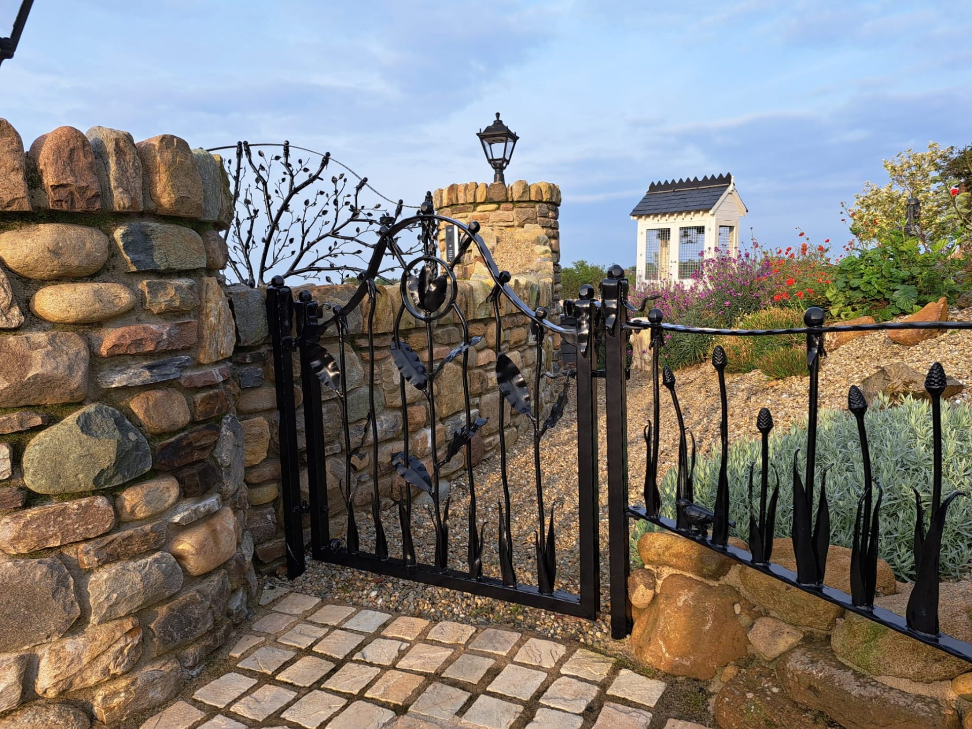 Wild Garden — Pedestrian Gate & Railings